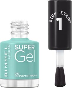 Rimmel London SuperGel Nailpolish - 093 Peppermint Promise - Afbeelding 2