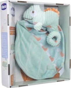 Chicco My Sweet Doudou Kameleon Knuffel En Doekje - Afbeelding 2