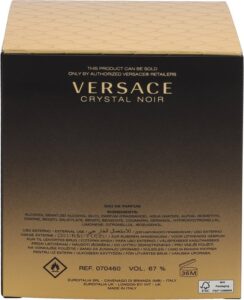 Versace Crystal Noir 90 ml Eau de Parfum - Damesparfum - Afbeelding 4