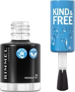 Rimmel London KIND & FREE Vegan Nagellak - 159 Midnight Sky - Afbeelding 3