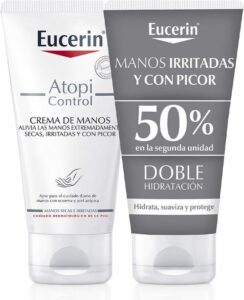 Handcrème Eucerin AtopiControl 2 Stuks - Afbeelding 2