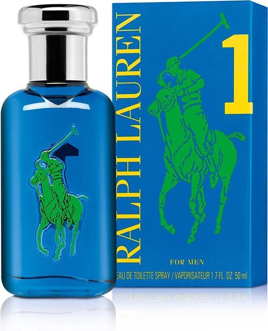 550x680-25 Ralph Lauren Big Pony 1 Blue EDT M 50 ml - Afbeelding 1