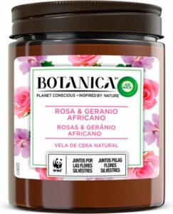 Geurkaars Air Wick Botanica Geranium Rozen 205 g - Afbeelding 2