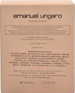 Emanuel Ungaro Desnuda - 100 ml - Eau De Parfum - Afbeelding 3