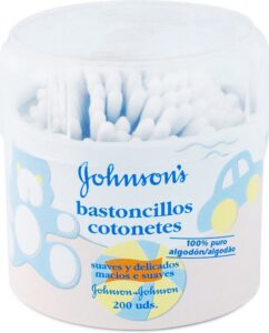 Wattenstaafjes Baby Johnson's (200 pcs) - Afbeelding 2