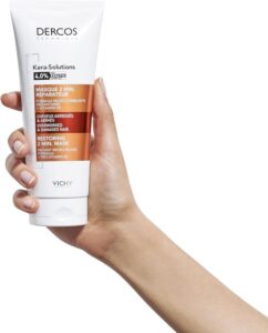 Dercos Kera-solutions Restoring 2 Min. Mask - Mask For Restoring Damaged Hair 200ml - Afbeelding 3