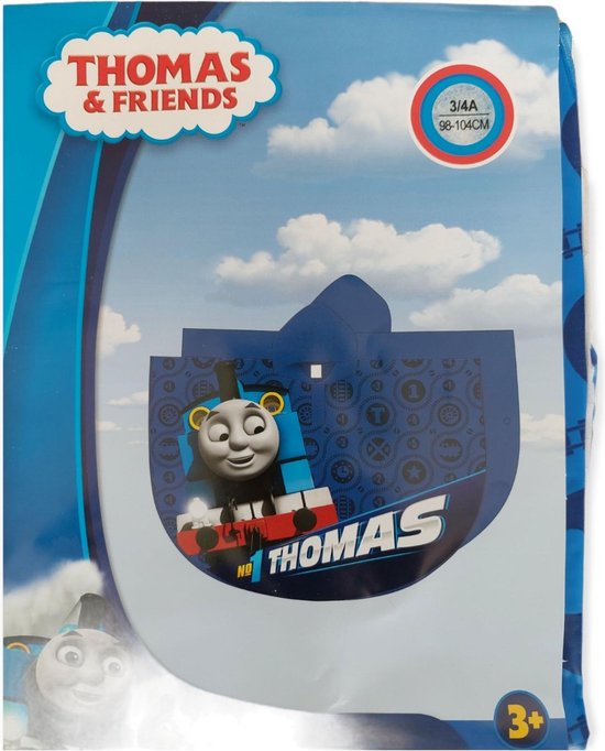 550x682-7 Thomas de trein regenponcho/regencape - 98-104 cm - Afbeelding 1