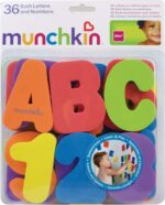 Munchkin Badletters & Nummers 36 Letters en Getallen voor in Bad! - Bad Foam Speelgoed - Badspeelgoed voor Jongens en Meisjes - Leerrijk voor Kinderen! - Vanaf 24 Maanden - Afbeelding 4
