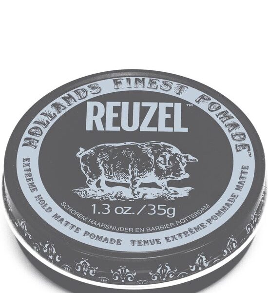 Reuzel hollands Finest Pomade Mocno Utrwalaj ca Pomada Na Bazie Wody Black 35g