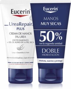 Urearepair Plus Hand Cream 5% Urea Lot 2 X By Eucerin 75 Ml - Afbeelding 3