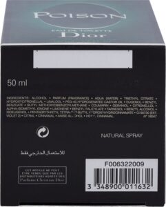 Dior Poison 50 ml Eau de Toilette - Damesparfum - Afbeelding 3