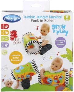 Babyspeelgoed Tumble Jungle Musical Peek in Roller Playgro - Afbeelding 2