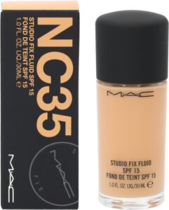 MAC Cosmetics - Studio Fix Fluid SPF 15 NC35 Foundation - 30ml - Afbeelding 2