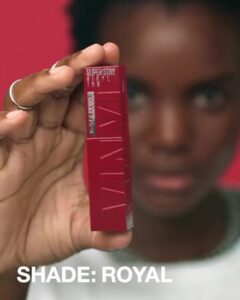 Maybelline New York - SuperStay Vinyl Ink Lipstick - 40 Witty - Rood - Langhoudende Lippenstift - 4.2 ml - Afbeelding 2
