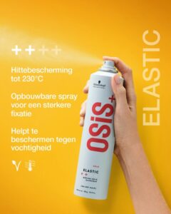 Schwarzkopf - OSiS+ Elastic Medium Hold Hairspray - Afbeelding 2