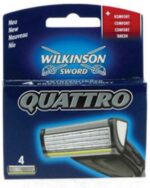 Wilkinson Sword Quattro - 4 stuks - Scheermesjes - Afbeelding 3