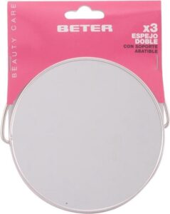 Beter 22101 make-upspiegel Vrijstaand Rond Zilver - Afbeelding 3