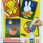 Nijntje Stempelen Met Stippen - Stempelset Bestaand uit 6 Kleurkaarten en 3 Markeerstiften - Kindveilig