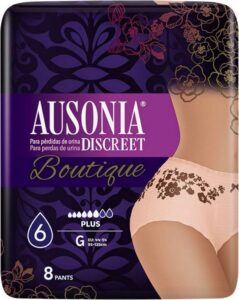 Incontinentie Maandverband Ausonia Discreet Boutique Groot (8 uds) - Afbeelding 2