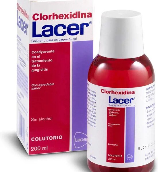 Mondwater Lacer Clorhexidina (200 ml)