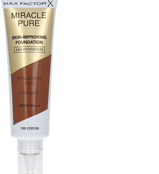 Max Factor Miracle Pure Skin-Improving Foundation - 100 Cocoa