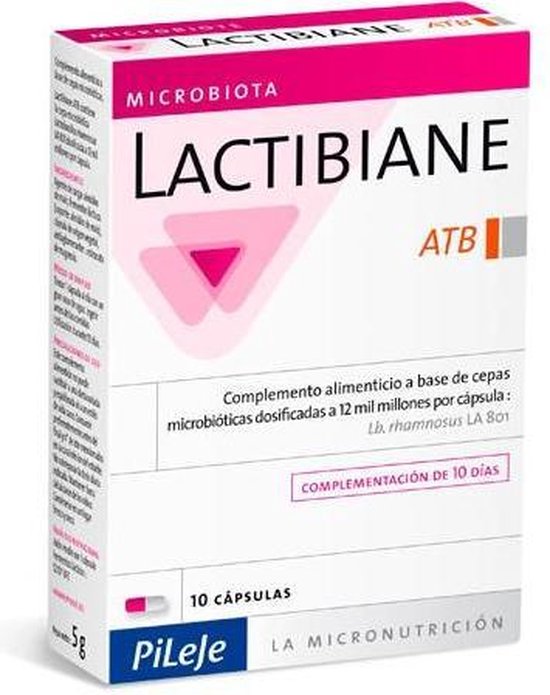 550x695-22 Pileje Lactibiane ATB 10 capsules - Afbeelding 1