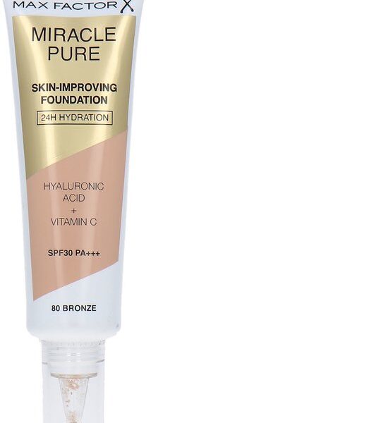 Max Factor Miracle Pure Skin-Improving Foundation - 80 Bronze