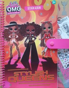 LOL-Design-Album-Stylish-Queens-Stickers-Sjablonen-Knutselen-Kleuren