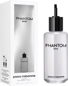 Paco Rabanne Phantom Parfum Eau De Perfume Recharge 200ml - Afbeelding 2