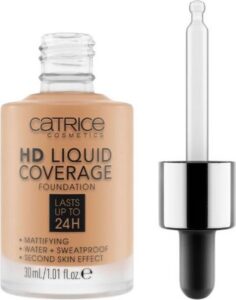 Catrice Hd Liquid Coverage Foundation Lasts Up To 24h #046-camel Beige 30 Ml - Afbeelding 2