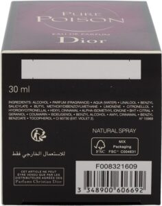 Dior Pure Poison 30 ml - Eau de Parfum - Damesparfum - Afbeelding 3