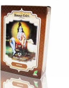 Semi-permanente kleurstof Henna Radhe Shyam Katam (100 g)