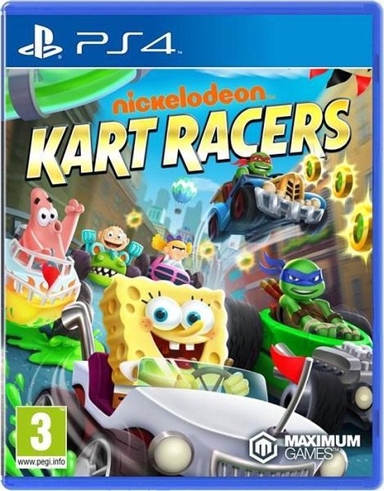 550x702-62 Nickelodeon Kart Racers - Afbeelding 1