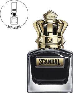 Jean Paul Gaultier Scandal pour Homme Le Parfum Refillable - 50 ml - eau de parfum intense spray - herenparfum - Afbeelding 2