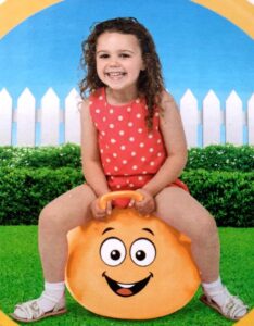 Skippybal Oranje 45 cm