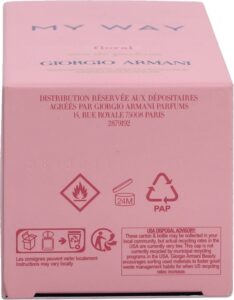 Giorgio Armani My Way Floral 50 ml Eau de Parfum - Damesparfum - Afbeelding 3