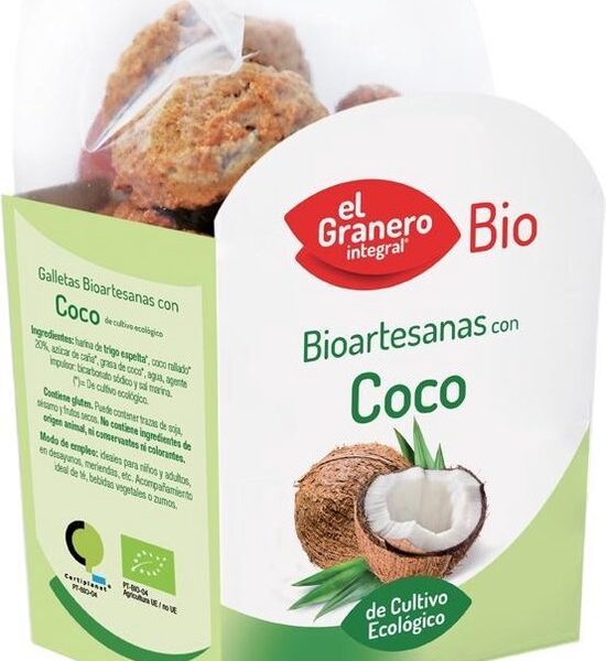 Granero Galletas Artesanas Con Coco Bio 220g