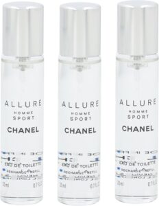 Chanel Allure Homme Sport EDT - Refill M 3 x 20 ml - Afbeelding 4