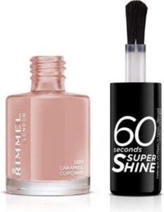 Rimmel 60 Seconds Super Shine - 500 Caramel Cupcake - Afbeelding 4