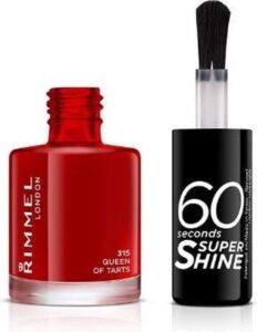 60 Seconds Super Shine Nail Polish By Rimmel #315-queen-of-tarts - Afbeelding 2