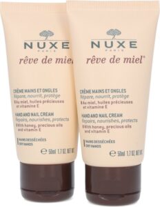 Nuxe Reve De Miel Bodycare Set Gift Set   Hand  Nail Cream 50ml   Hand  Nail Cream 50ml