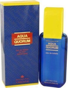 AQUA QUORUM by Antonio Puig 100 ml - Eau De Toilette Spray - Afbeelding 2
