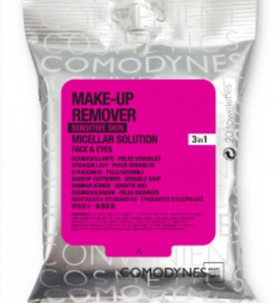 Comodynes Make-up Remover Sensitive Skin 20 Towelettes