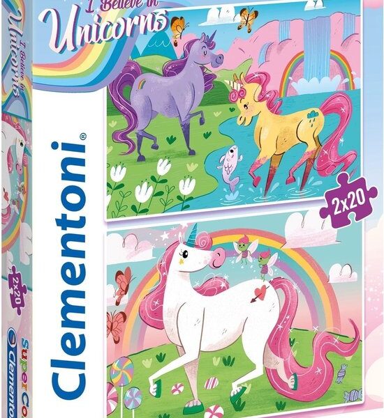 PUZZEL 2X20 EENHOORN