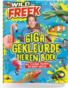 Freek Vonk - Wild van Freek Giga Gekleurde Dierenboek