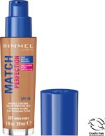 Rimmel London Match Perfection Foundation 301 Warm Honey - Afbeelding 4