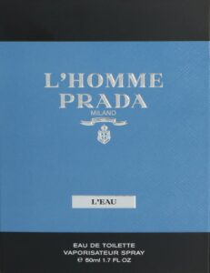 LHomme De Prada LEau Eau De Toilette Spray 50ml - Afbeelding 3