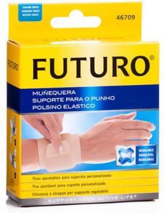 550x713-43 Muñequera Tiras Ajustables Talla Unica Futuro - Afbeelding 1
