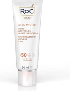 Roc   Soleil Protect Anti Brown Spot Unifying Fluid Spf 50    Reduces Brown - Afbeelding 4