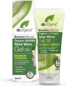 Dr. Organic Aloe Vera Gel 200 ml - Afbeelding 2